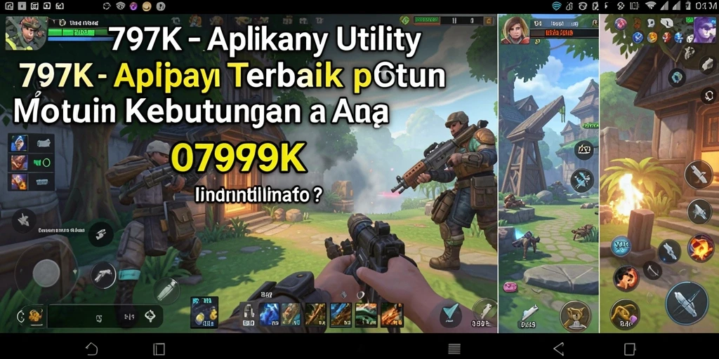 Tampilan utamanya yang sederhana dan efisien.