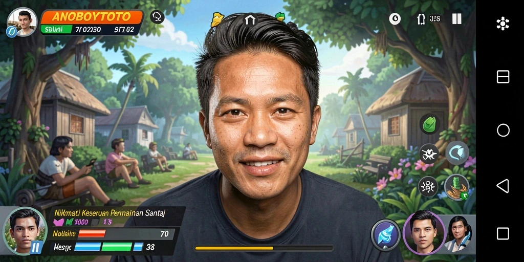 Tampilan gameplay ANOBOYTOTO yang penuh warna dan menarik.