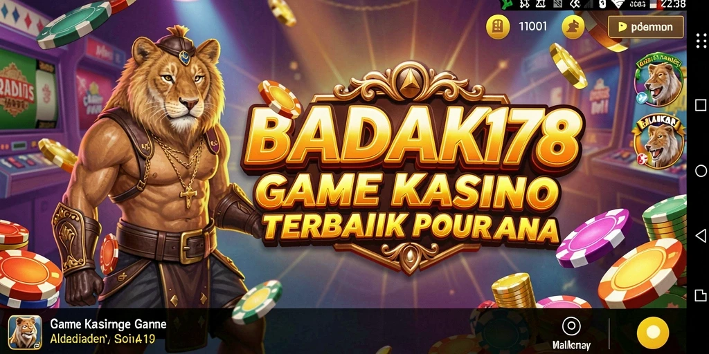 Tangkapan layar BADAK178 menampilkan permainan kasino yang menghibur dan interaktif.
