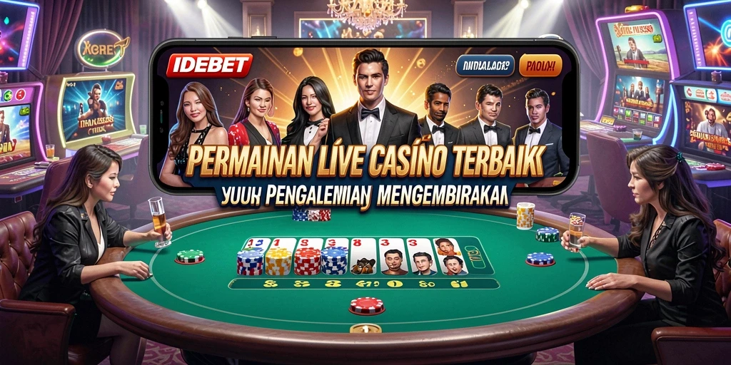 Gameplay Live Casino yang ekstrem dan interaktif di IDEBET.