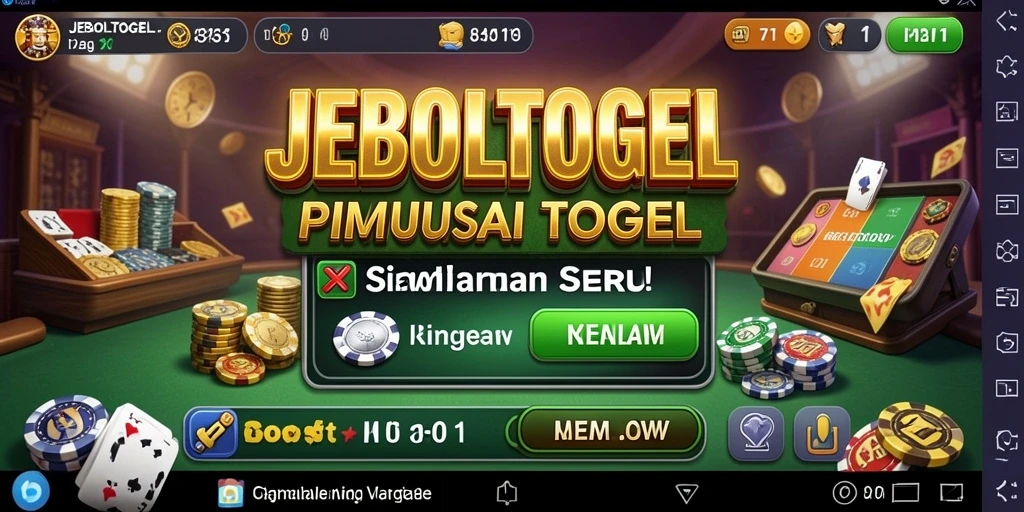 Gameplay JEBOLTOGEL yang seru dan interaktif dalam permainan togel.