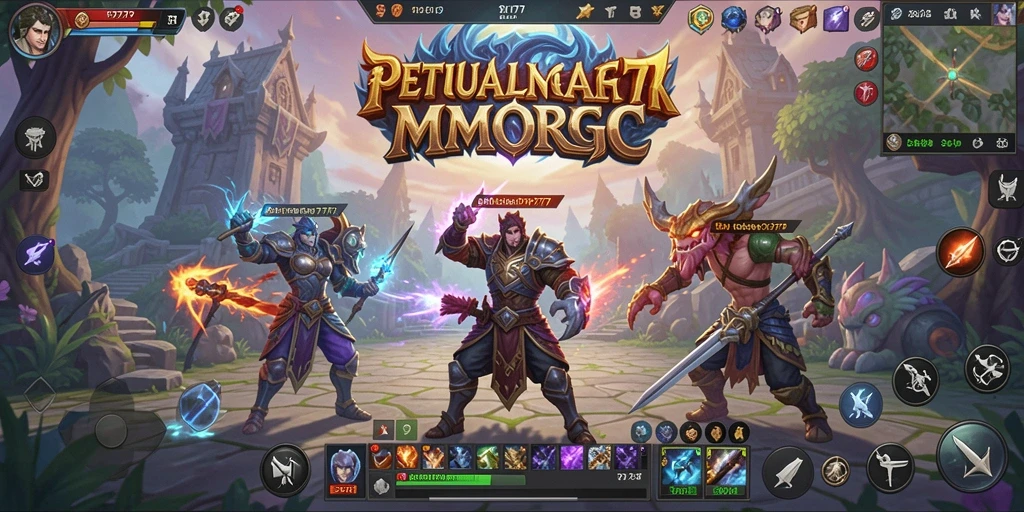 Tampilan gameplay LENGKAP777 yang epik dan banyak aksi.
