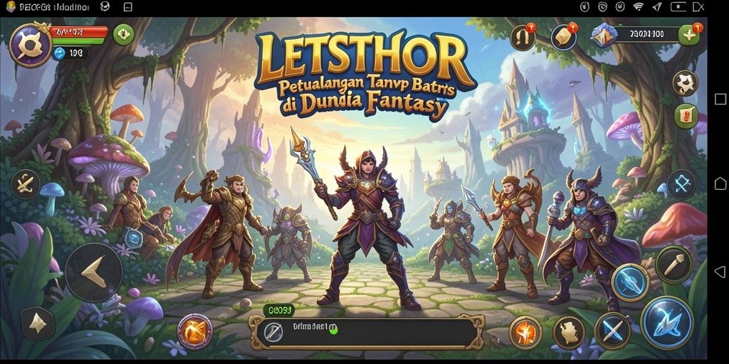 Gameplay seru di LETSTHOR dengan visual yang menarik dan penuh petualangan.