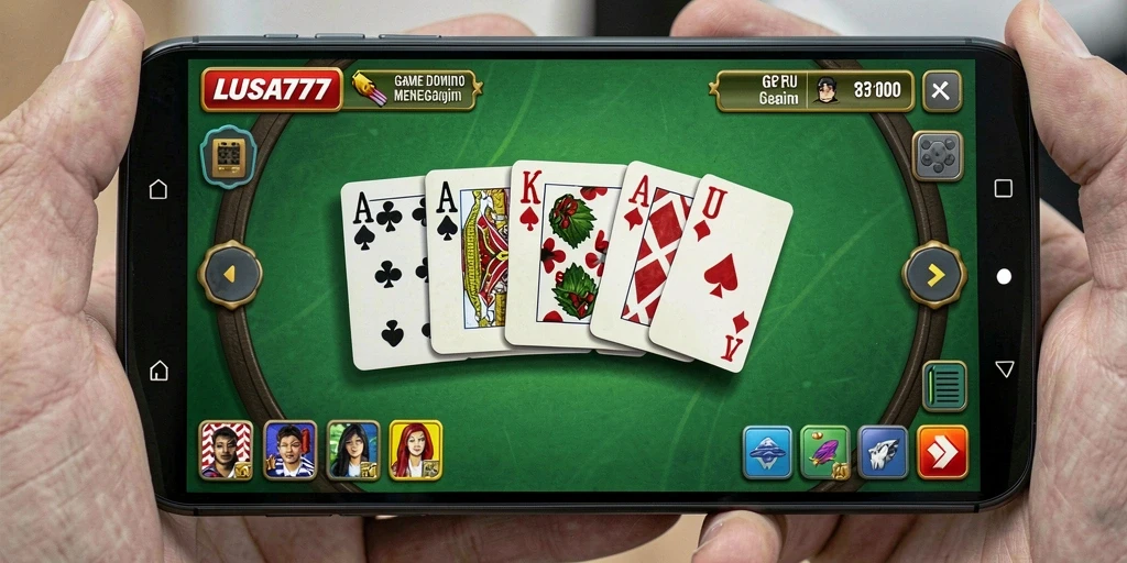 Tampilan gameplay seru dan menarik dari LUSA777.
