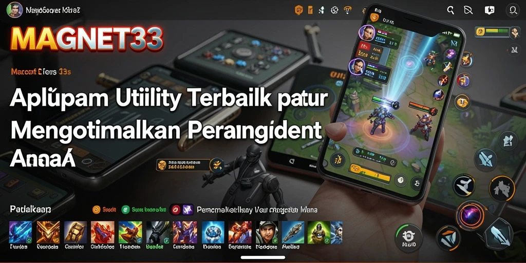 Tampilan antarmuka MAGNET33 yang sederhana dan efektif.