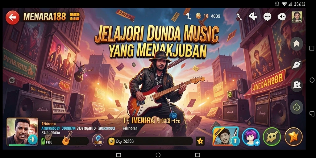 Screenshot utama MENARA188 menampilkan tampilan antarmuka pengguna yang menarik dan interaktif.