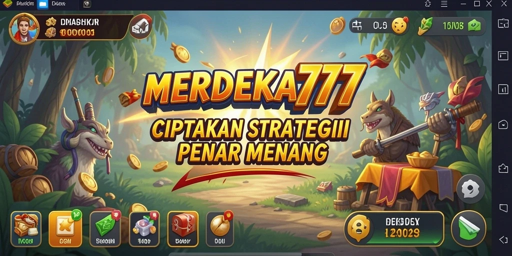 Tangkapan layar dari gameplay <strong>MERDEKA777</strong> yang menunjukkan strategi menawan.