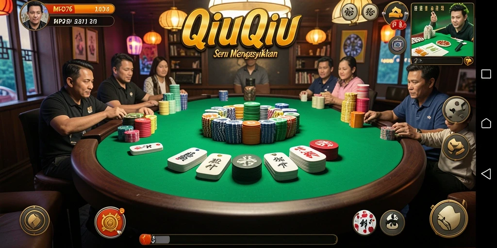 Screenshot MPO76 menampilkan gameplay QiuQiu yang mengasyikkan.