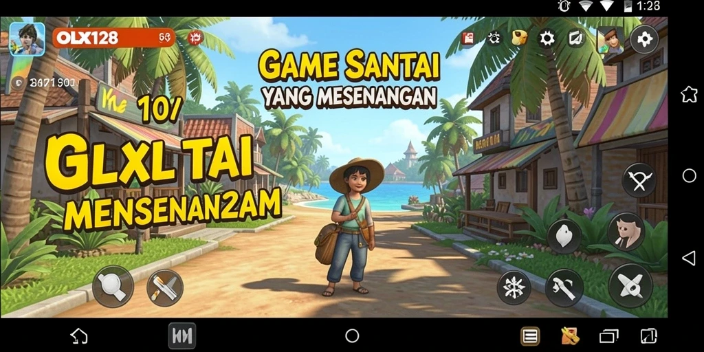 Gameplay menarik dan seru dari OLX128 yang membuat pemain betah.