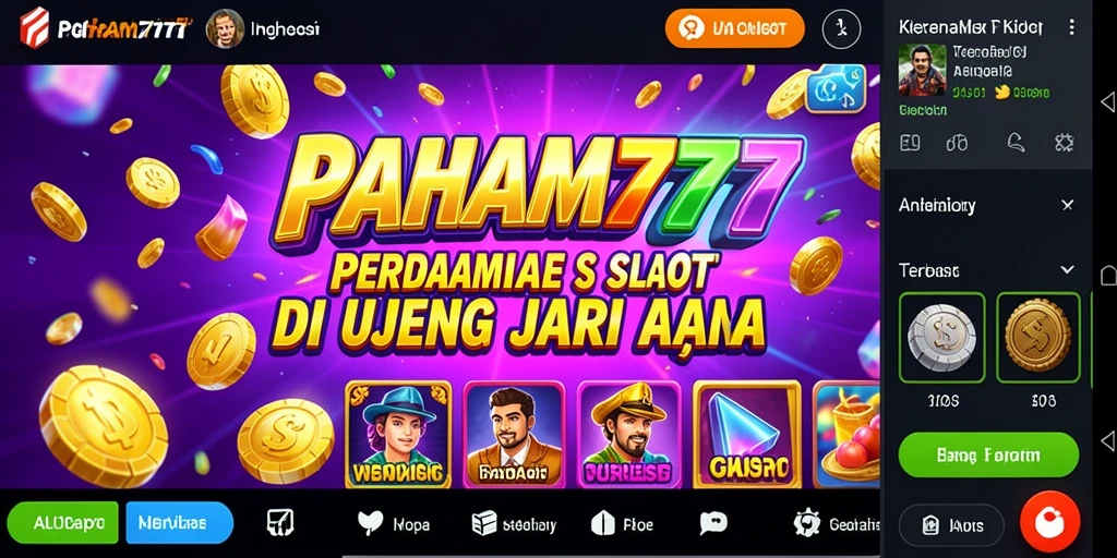 Tangkapan layar dari gameplay Slot PAHAM777 yang menarik.