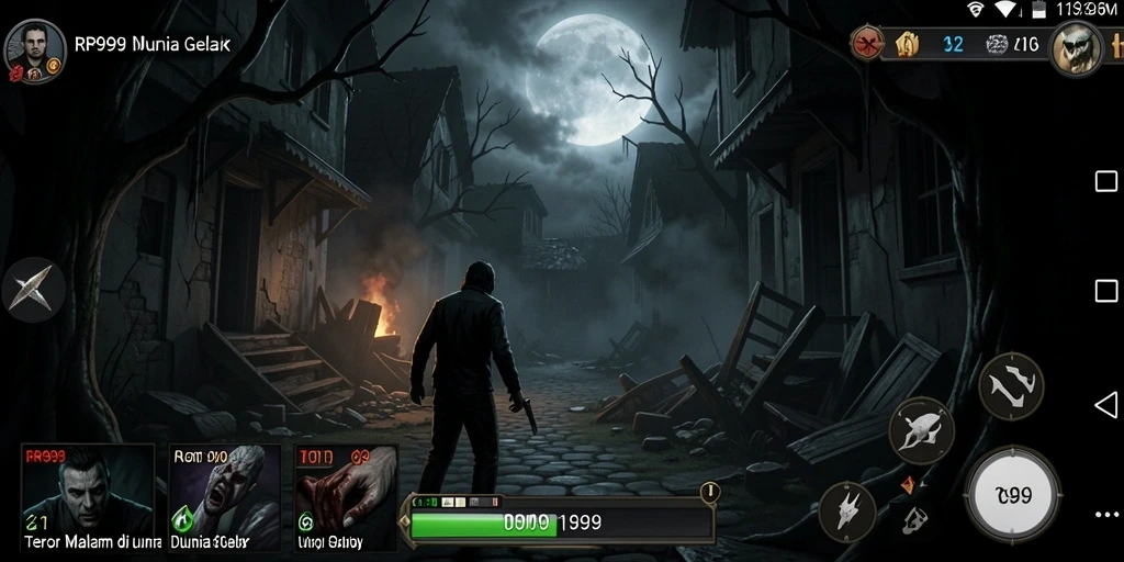 Gameplay mencekam di dalam kegelapan yang menakutkan
