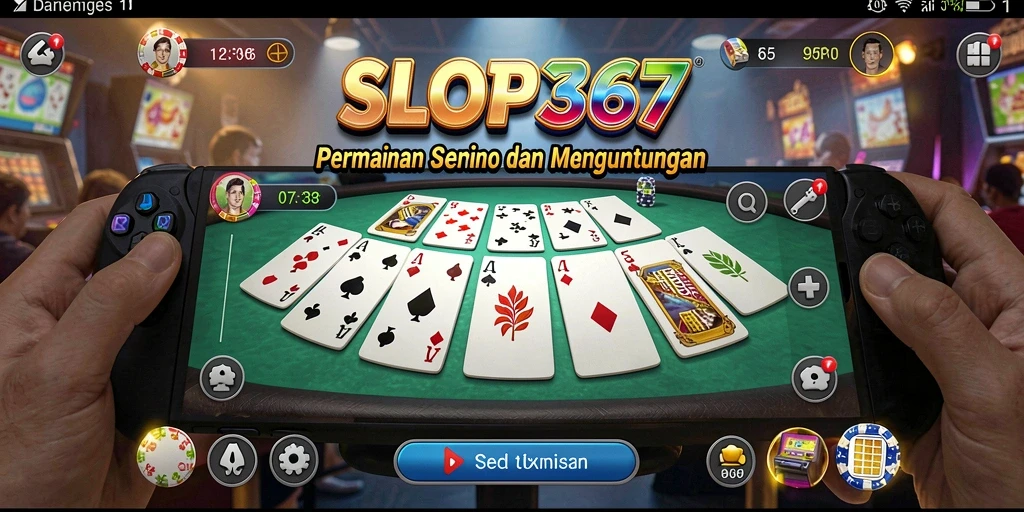 Tampilan seru gameplay Domino di SLOT367.